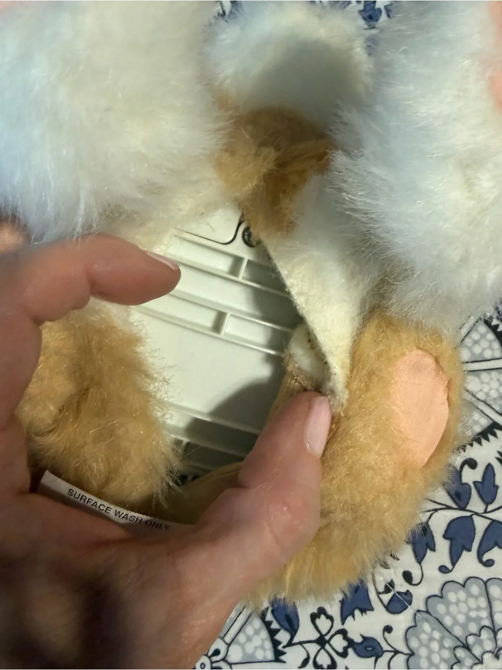 Fur Real Plush Bunny Stuffed Animal battery operated GUC